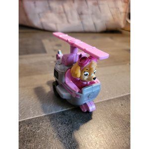Paw patrol syke helicopter spin master toy car